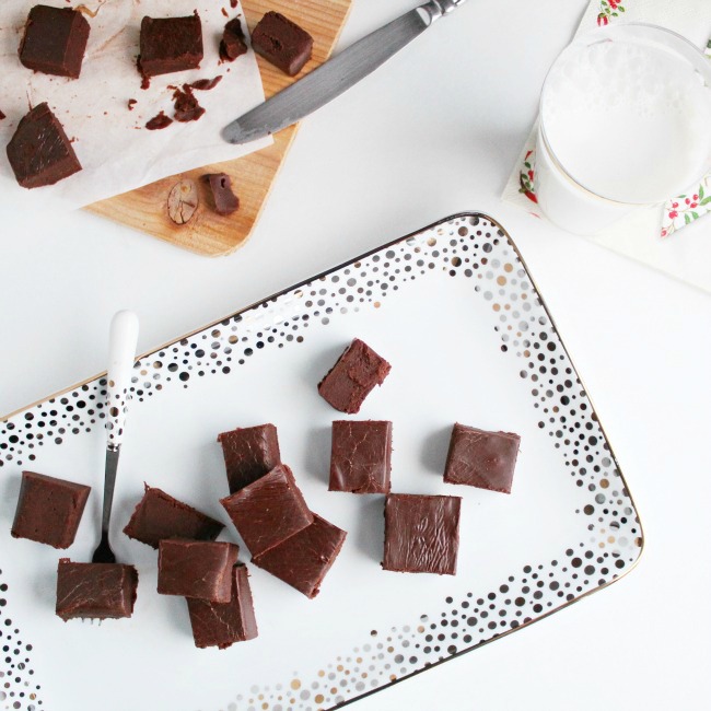 New Year’s Eve Creamy Chocolate Fudge