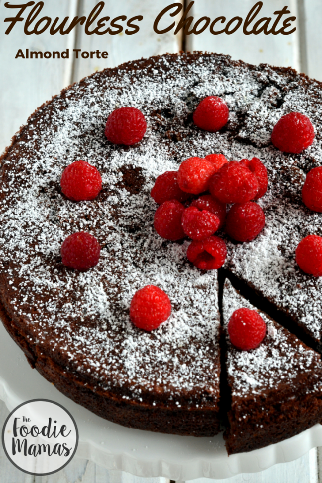 Flourless Chocolate Almond Torte - Cooking Curries - Gluten Free Vegetarian Dessert 650 x 975