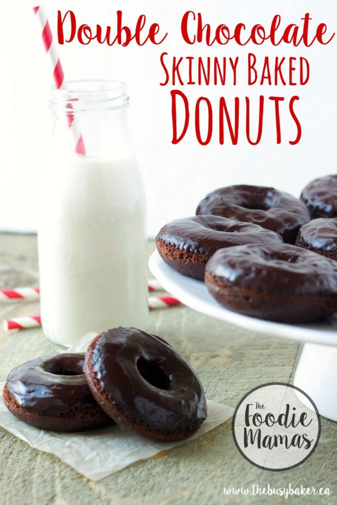 double-chocolate-skinny-baked-donuts-title
