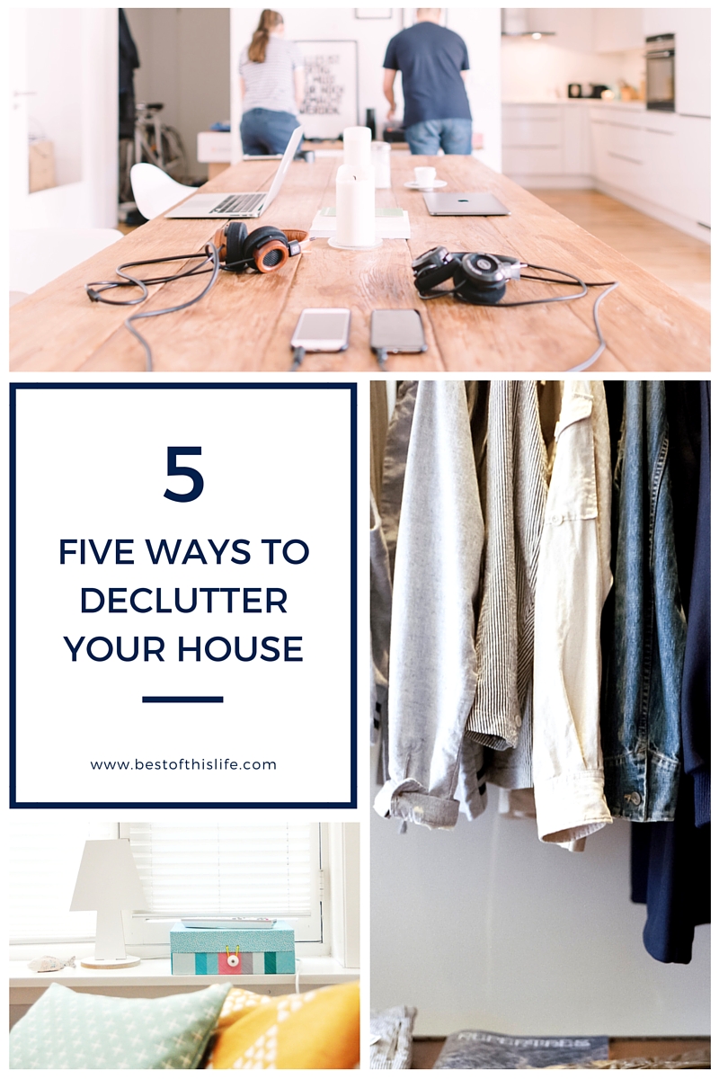 Five Ways To Declutter Your House