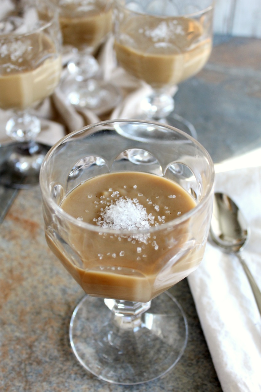 Salted Caramel Pudding Dairy-Free Option