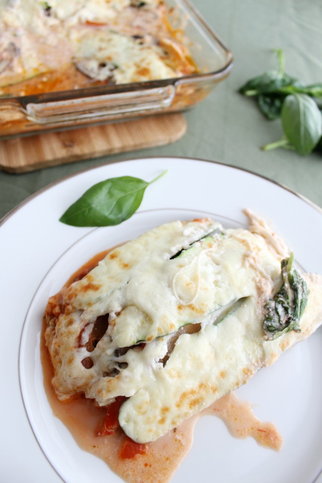 Zucchini Lasagna (no-noodles) gluten-free