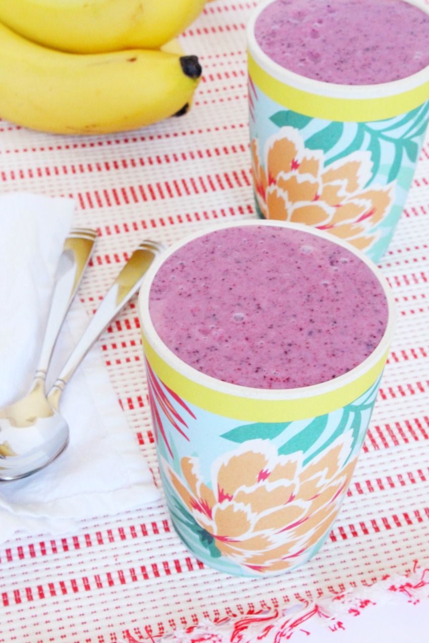 Lactose-Free Yogurt + Fruit Smoothies