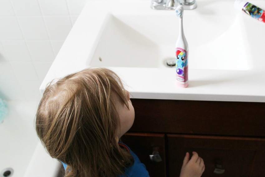 How to get your toddler to brush their teeth
