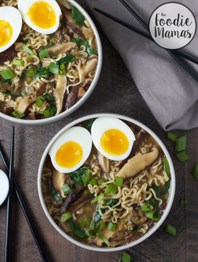 Easy Miso Mushroom Ramen