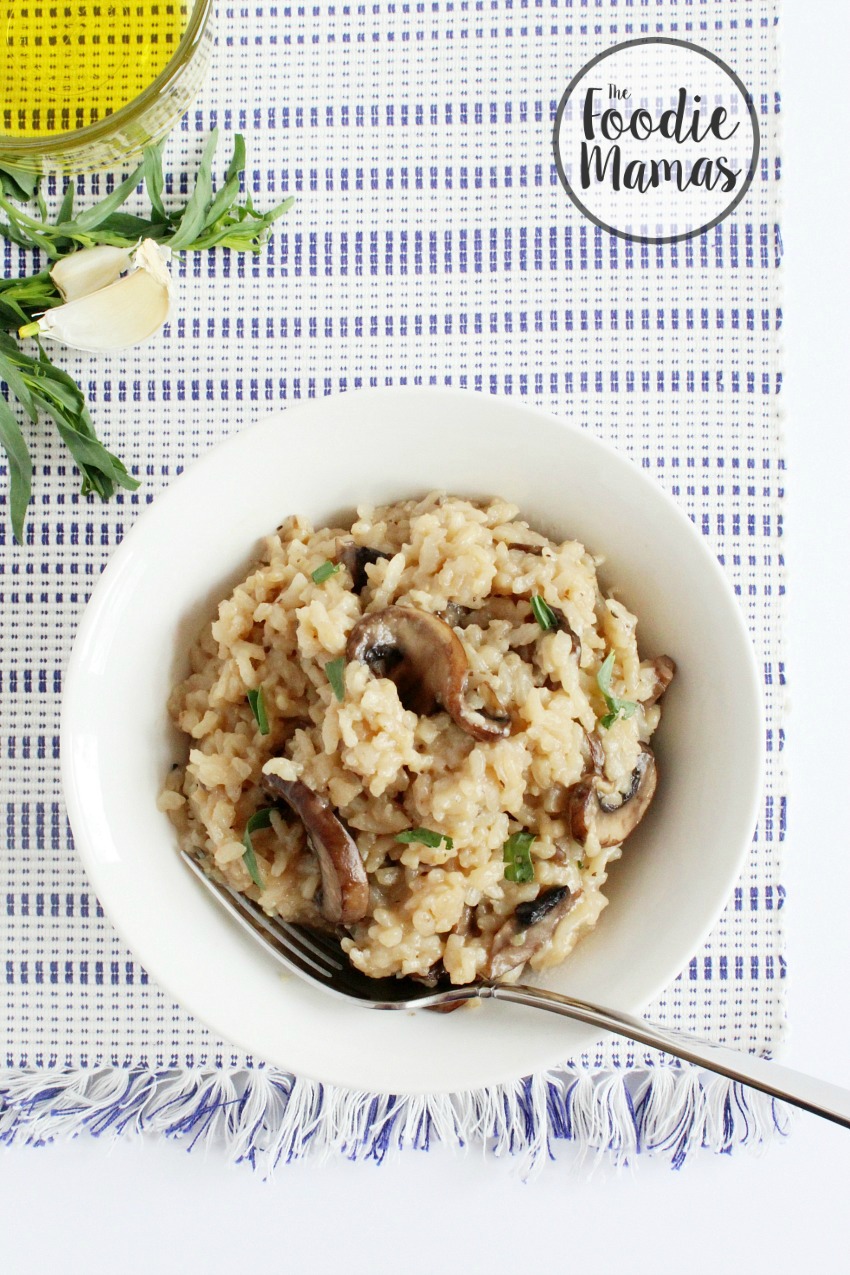 Foodie Mamas Vegan Mushroom Risotto 850x1275