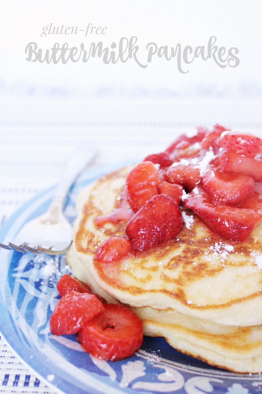 Gluten Free Buttermilk Pancakes