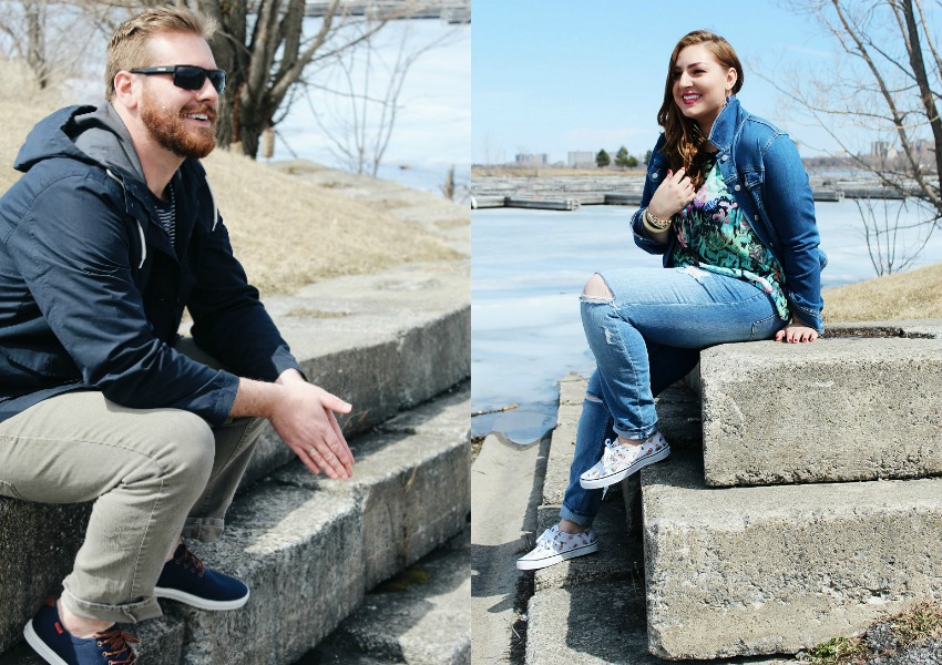 Fresh Take On Nautical: His & Hers VANS