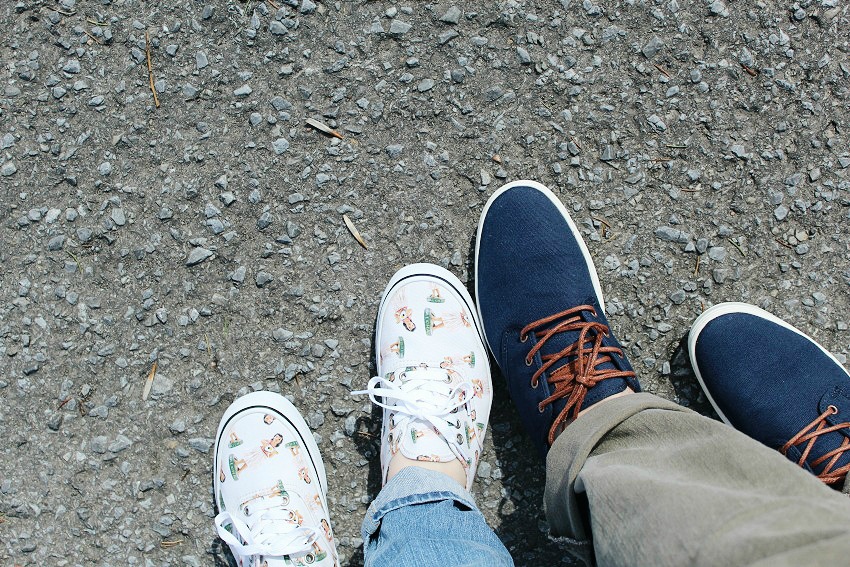 His & Hers VANS bestofthislife.com