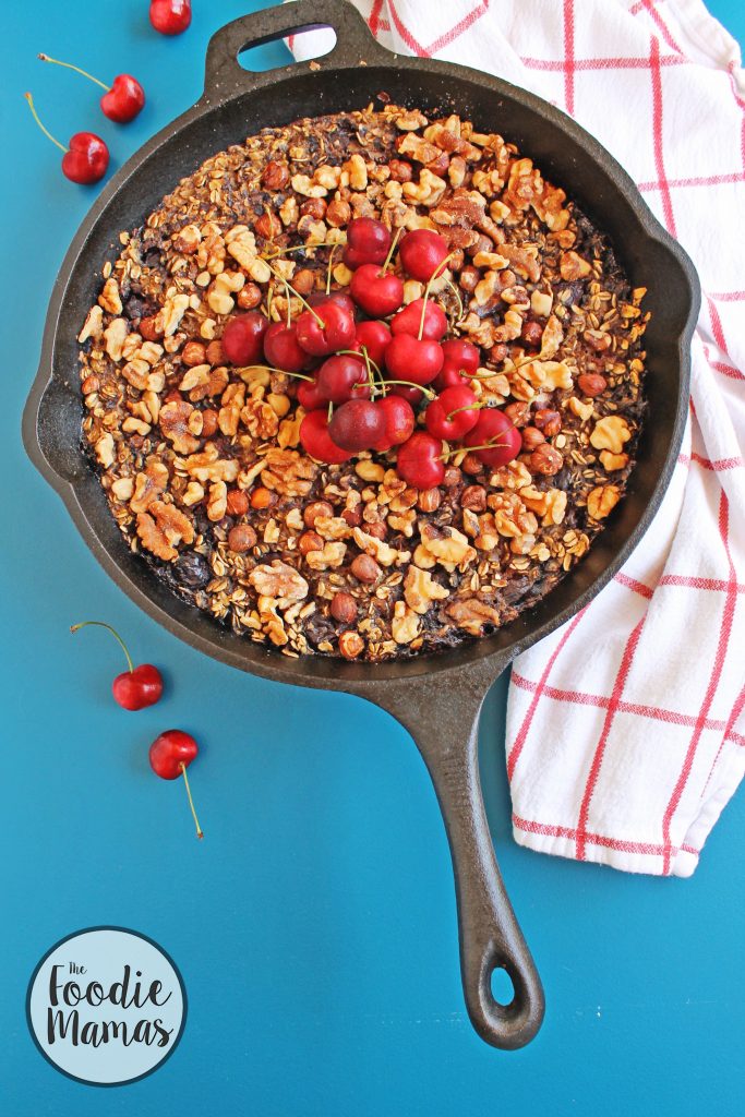 Cherry-vanilla-skillet-baked-oatmeal-watermarked-2