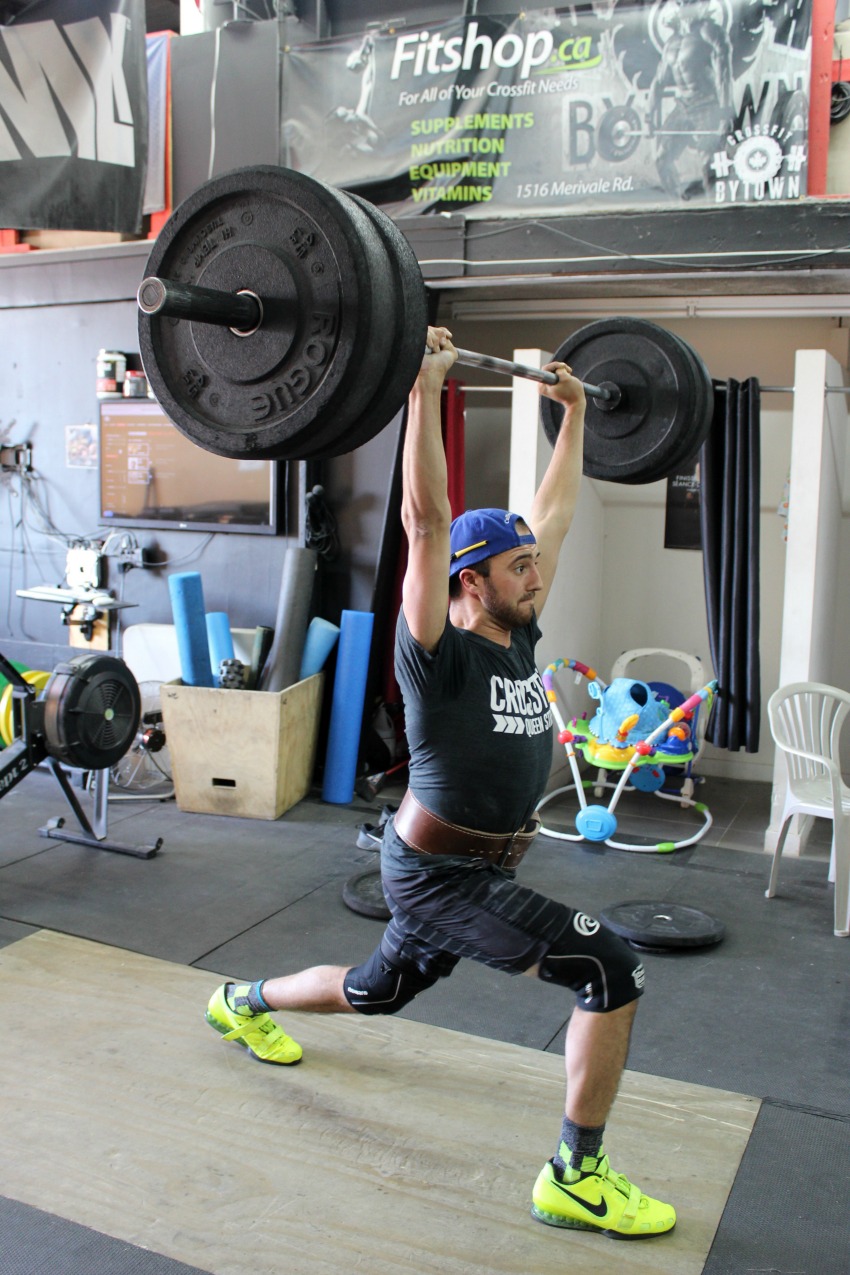Testing my limits at Crossfit Bytown