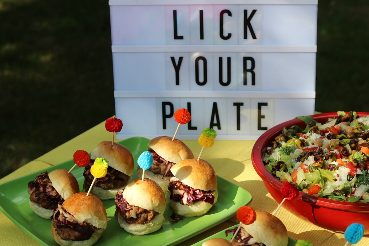 Sliders from Lick Your Plate cookbook