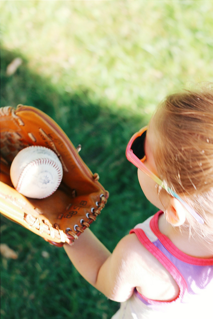 I want my daughter to always play sports like a girl, just like me