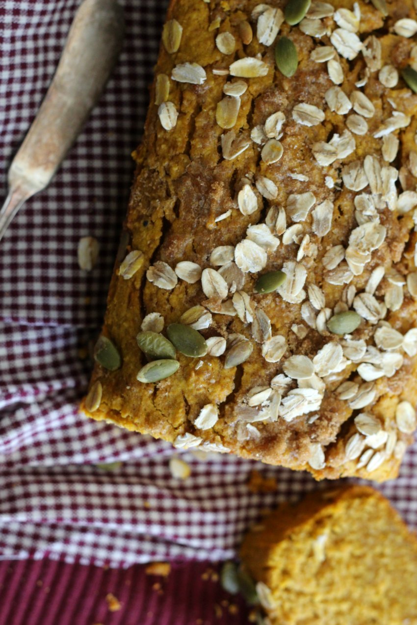 A Hearty Gluten-Free Pumpkin Oat Bread For A Cool Autumn Day