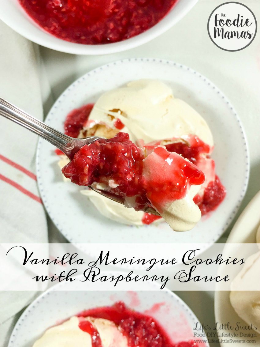 vanilla-meringue-cookies-with-raspberry-sauce-www-lifeslittlesweets-com-pavlovas-agave-lemon-honey-macerated-fresh-raspberries-1
