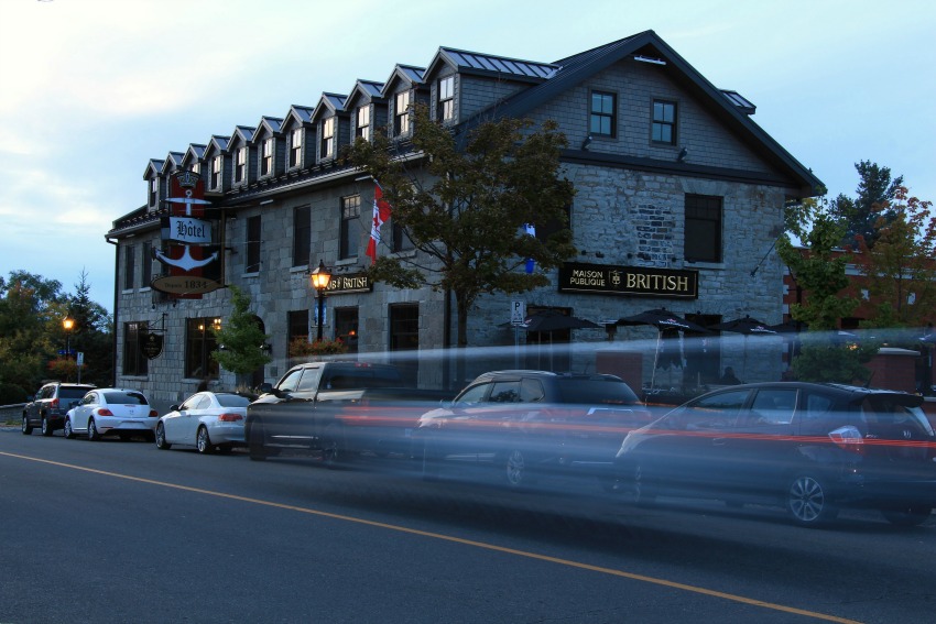 The British Hotel in Old Aylmer-Gatineau 