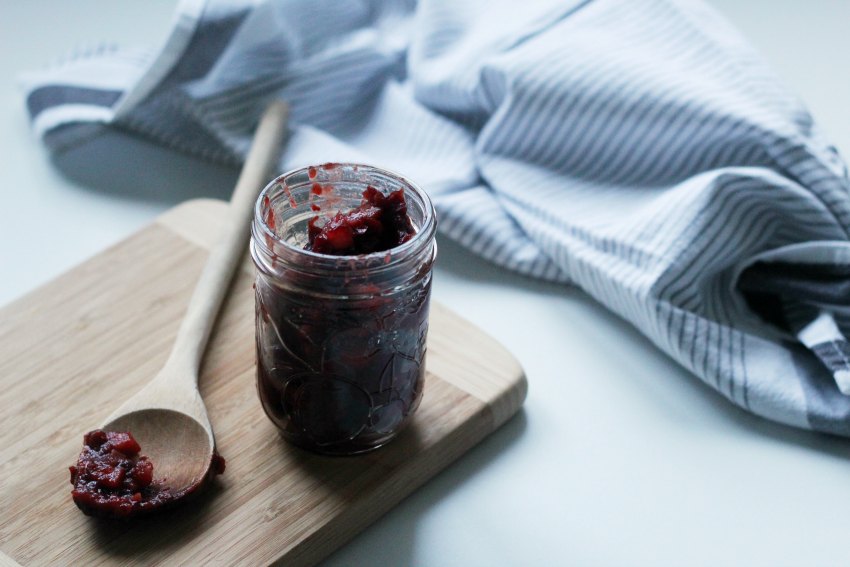 Homemade Cranberry Chutney 