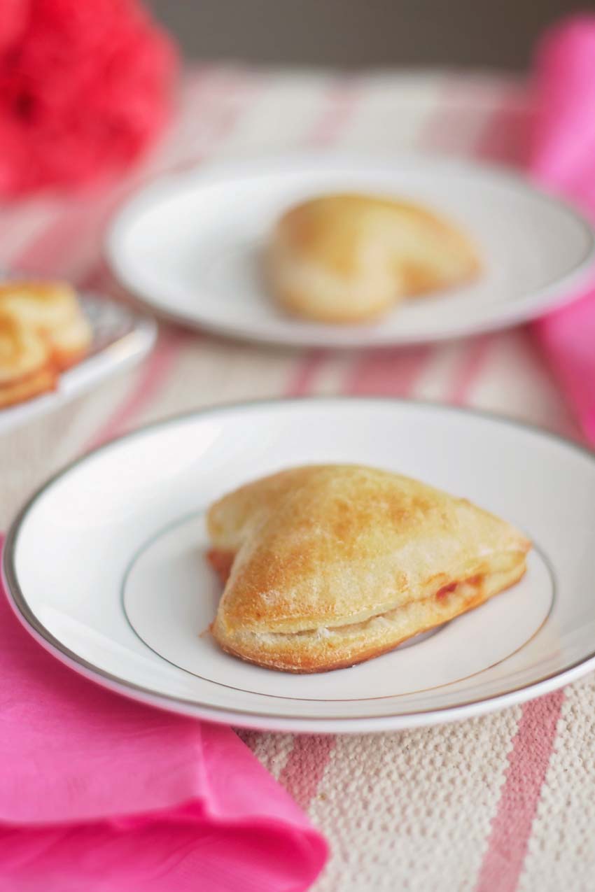 Say I Love You with Valentine’s Day Heart-Shaped Calzones