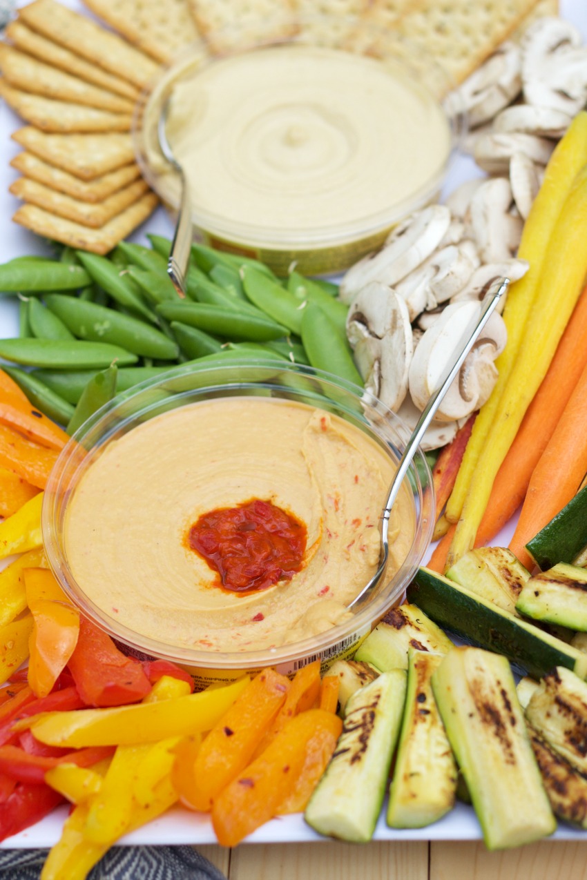 Create A Beautiful Seasonal Vegetable Platter for Summer Entertaining