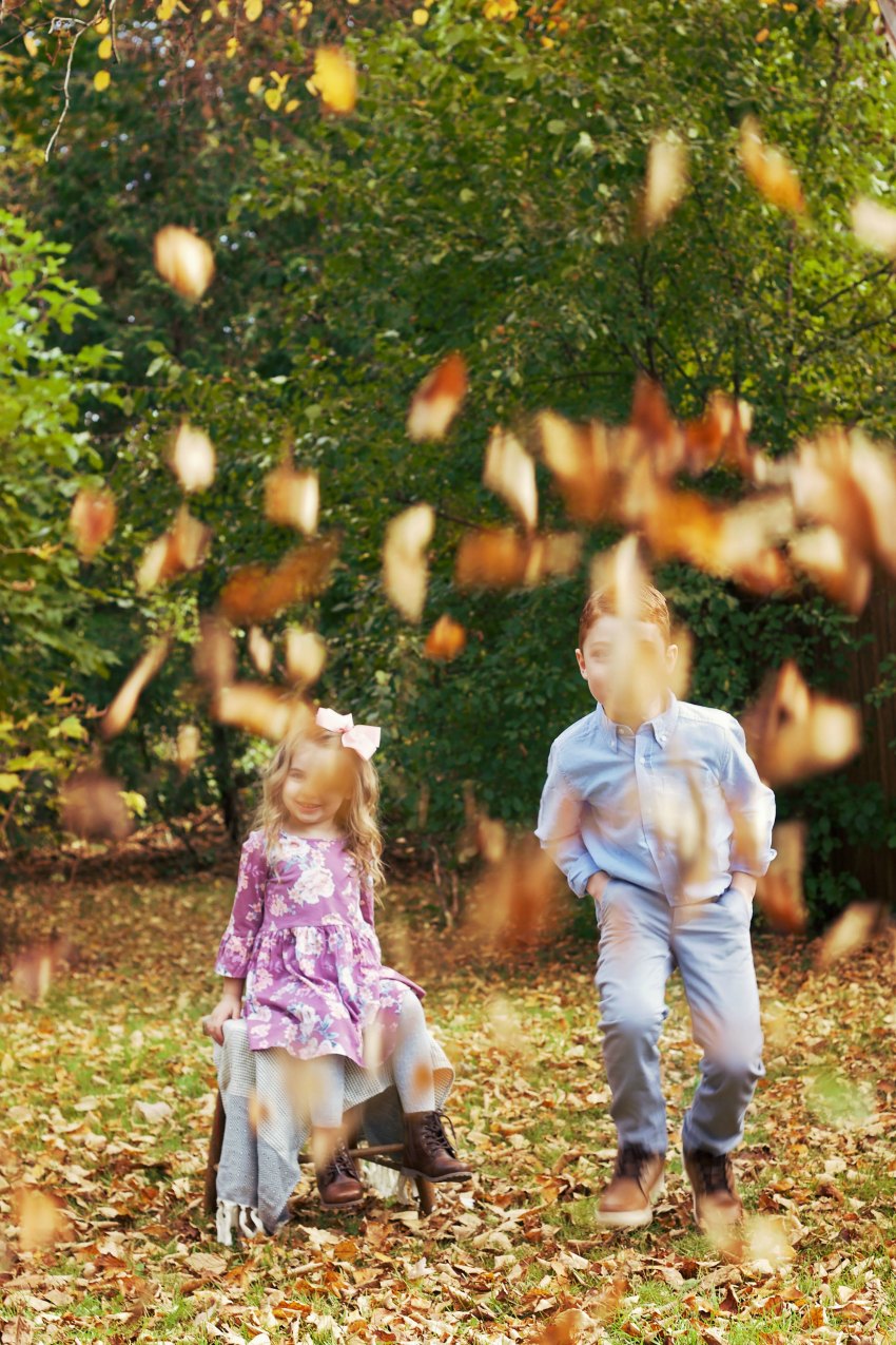 Enjoying The Beauty of Fall Through My Children’s Eyes