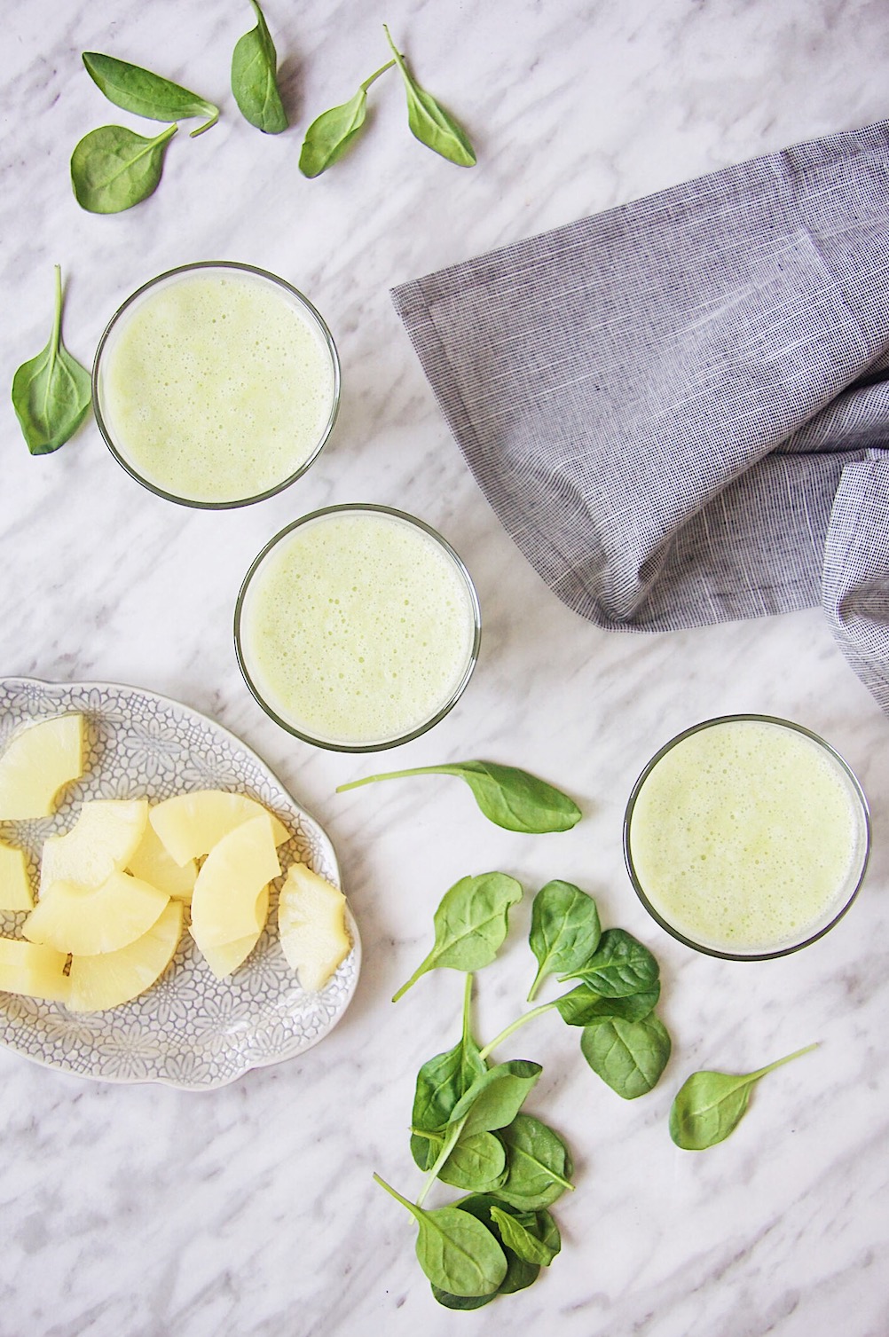 Want More Energy? Kickstart Your Day With A Pineapple Green Smoothie