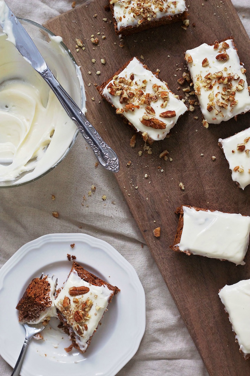 Gluten-Free Carrot Cake with Cream Cheese Frosting