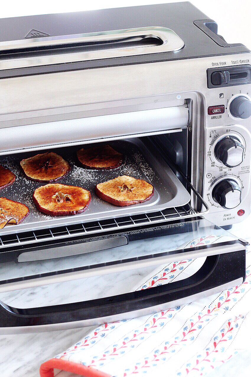 You Can Make Healthy Apple Chips Right in the Toaster Oven!
