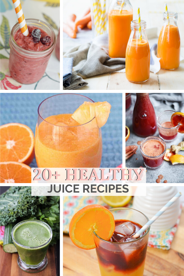 Over 20 Healthy Juice Recipes To Try In The New Year