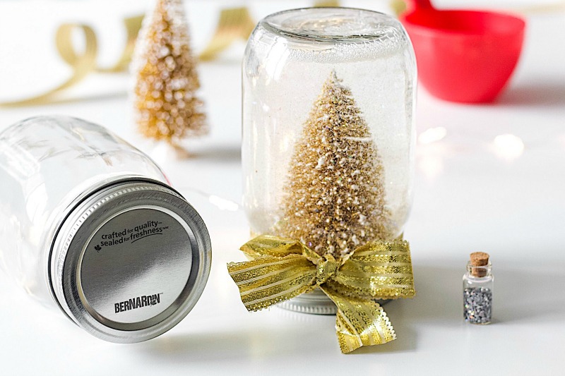 DIY Glitter Snow Globe - diy Thought