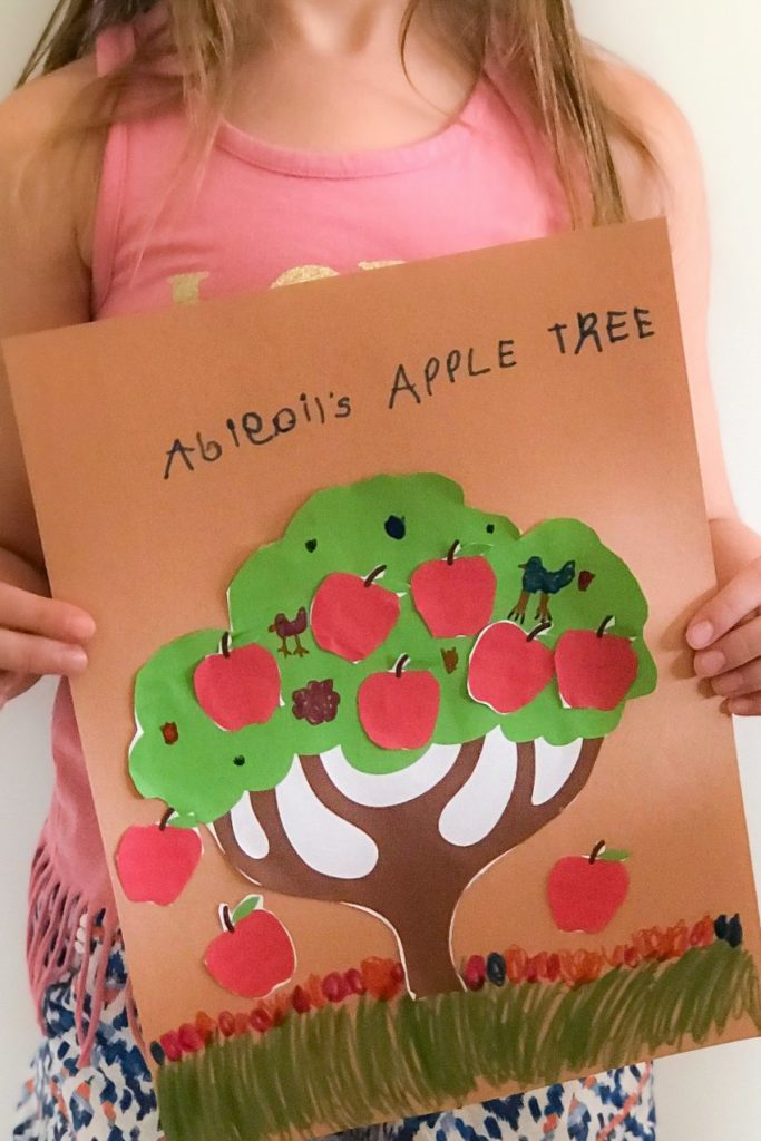 Build An Apple Tree (Preschool & Toddler Craft)