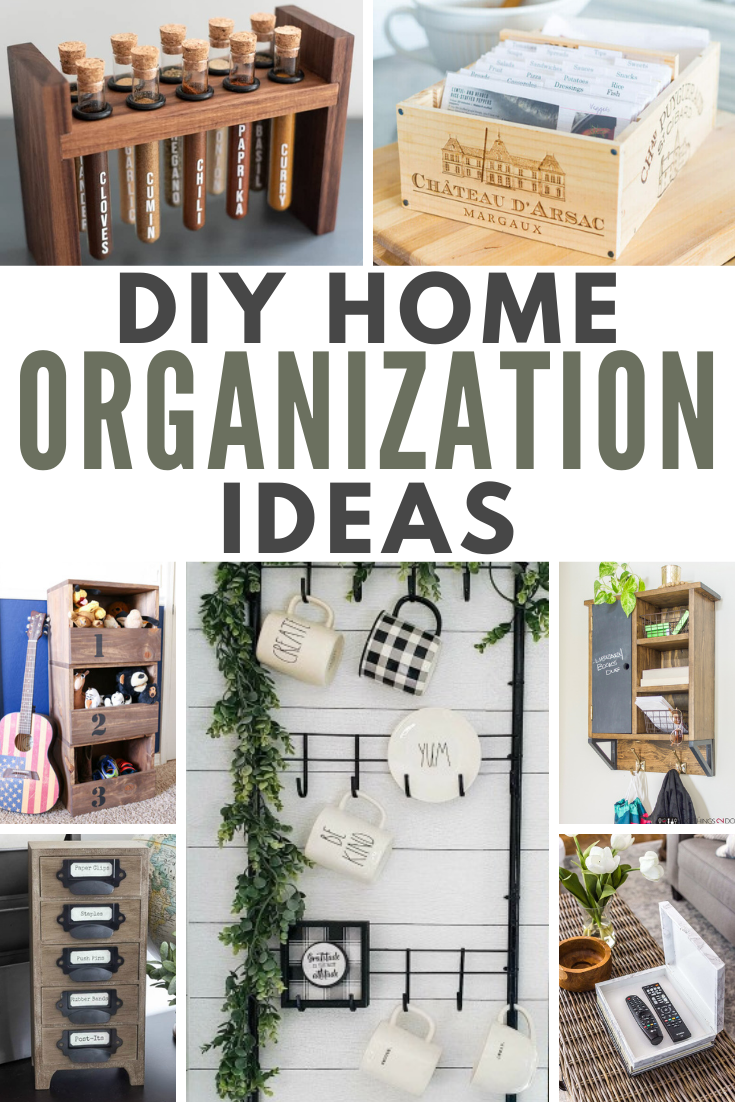 20 Creative DIY Organization Ideas For Your Home