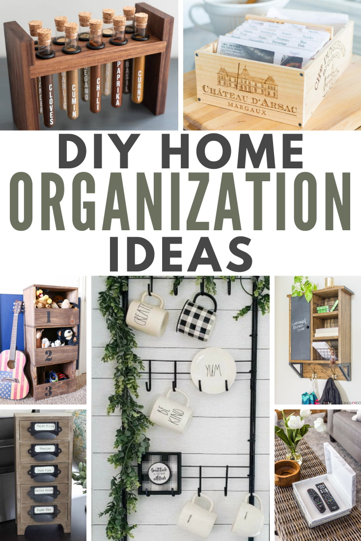 Organization Ideas for the Home, Topics