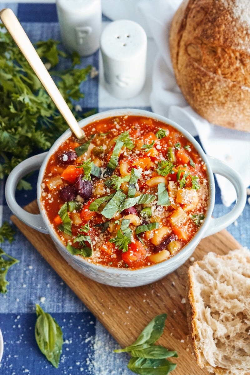 Quick and Easy One-Pot Minestrone Soup