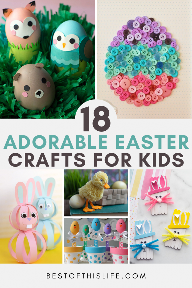 18 Adorable Easter Crafts for Creative Kids