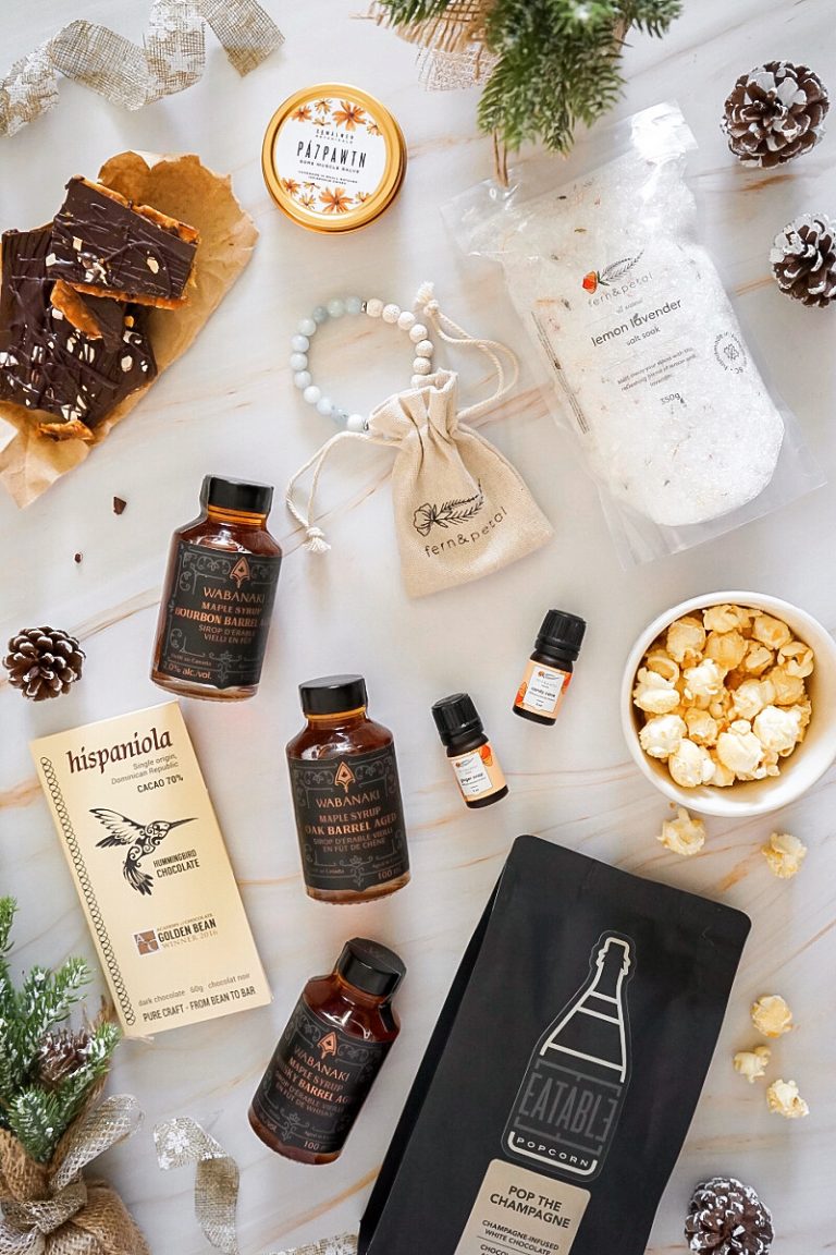 Canadian food and skincare gifts