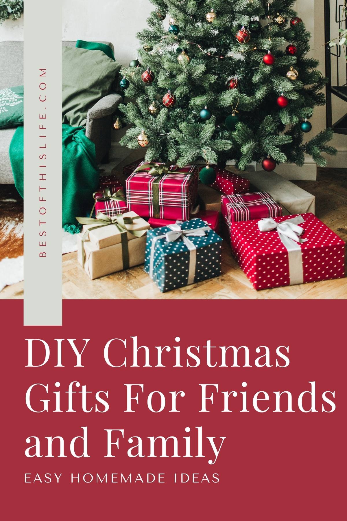 15 Easy DIY Christmas Gifts For Friends and Family