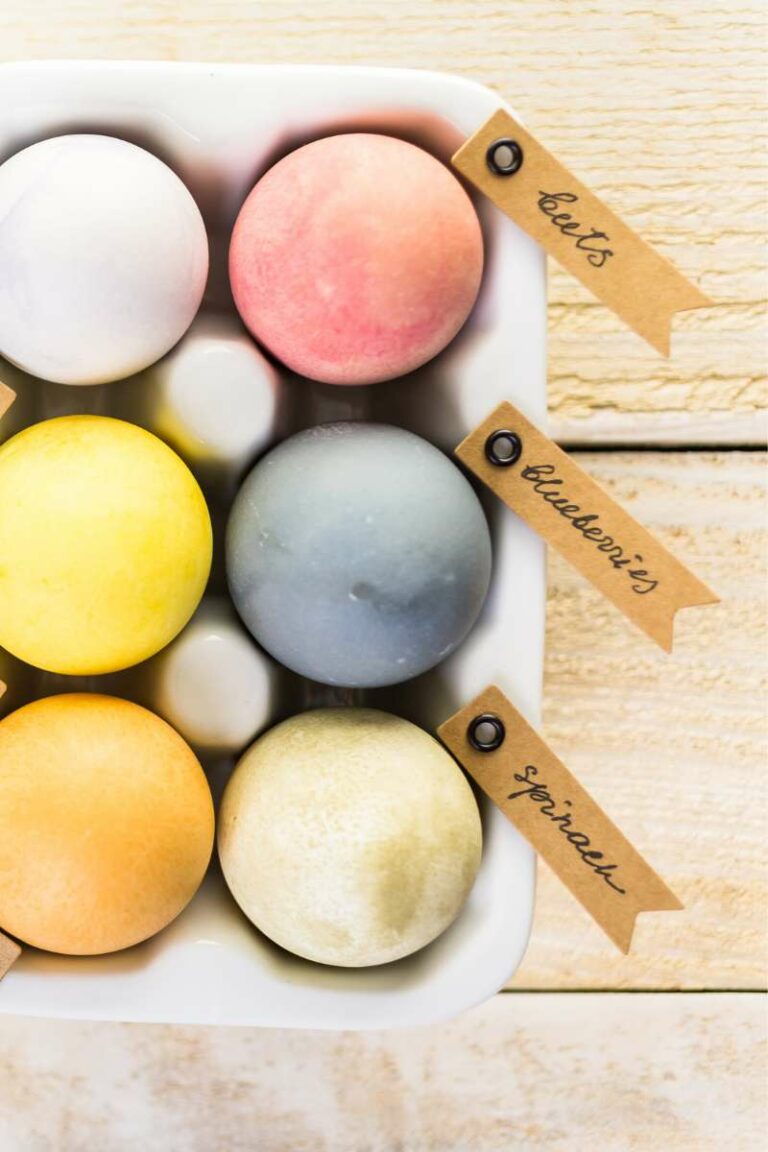 DIY Easter Egg Dyeing with Natural Ingredients