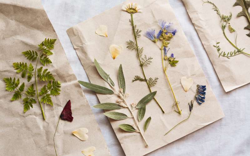 Handmade Paper Wildflowers - Finding Time To Create