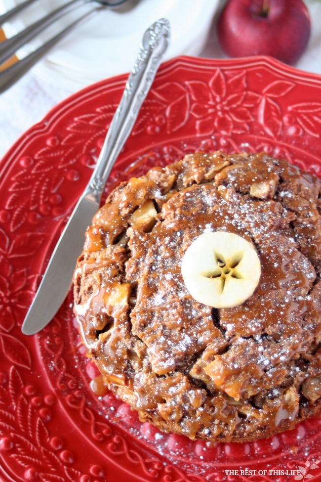 Gluten-Free Apple Spice Cake with Cider Drizzle